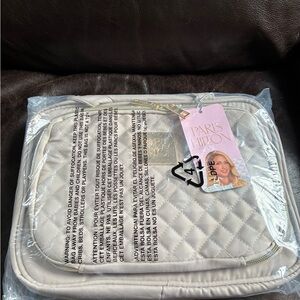 Paris Hilton Quilted Toiletry/Travel Bag